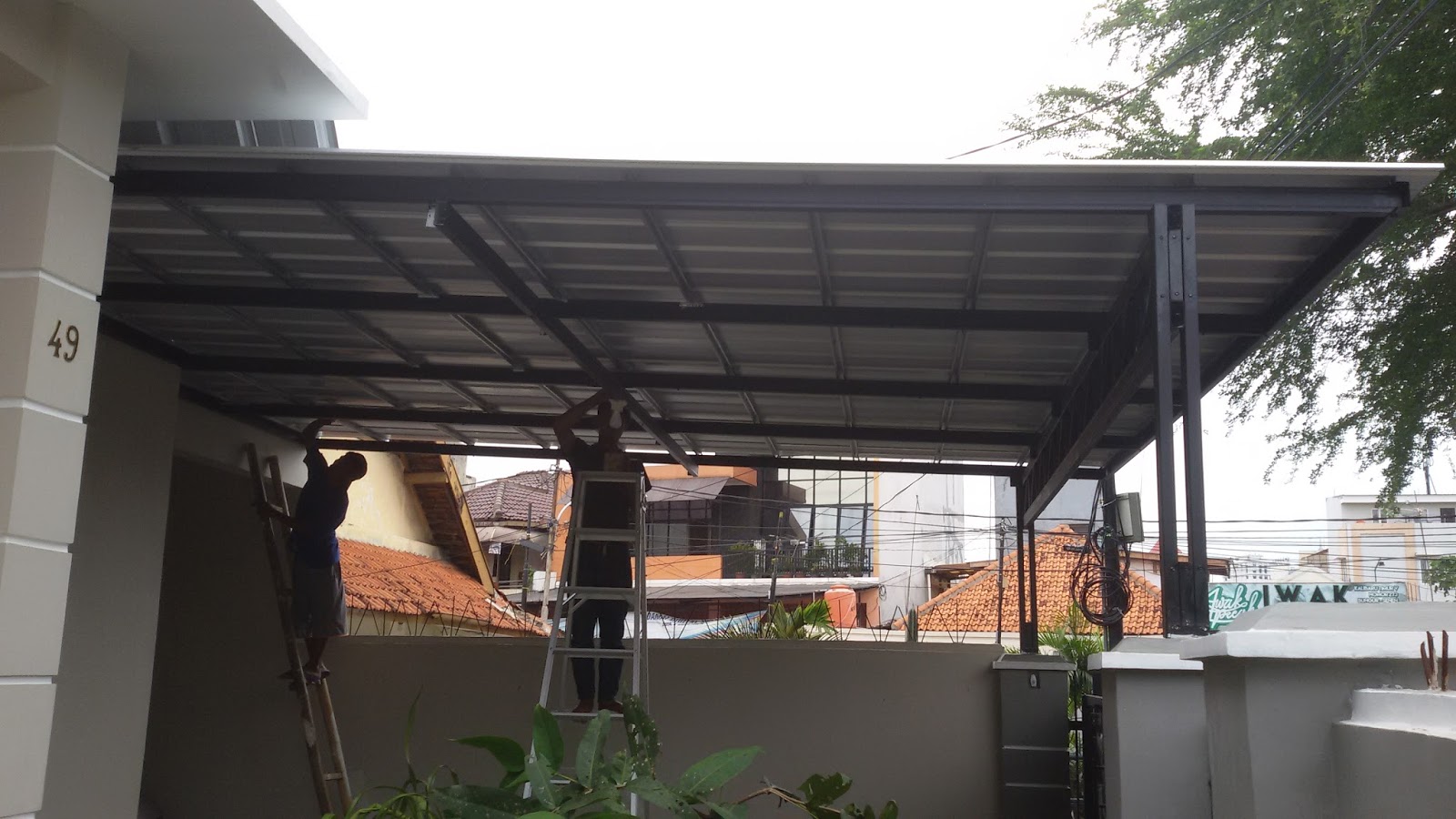 KANOPI BAJA RINGAN BANDUNG 081394632893 CANOPY ATAP SPANDEK KANOPI BAJA RINGAN BANDUNG 081394632893 CANOPY ATAP SPANDEK