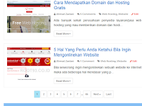 Membuat Recent Post Sederhana Untuk Blog Berdasarkan Label