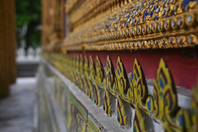 Thailand Wat Ratchabophit detail