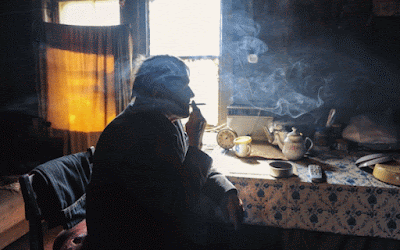 206. Russian Director Andrei Mikhalkov-Konchalovsky’s Film “Belye Nochi Pochtalona Alekseya Triyapitsyna (The Postman’s White Nights)(2014) (Russia): Amazing, Profound Elegy Reconciling Fact That Good Evil Coexist Russia, Then a...