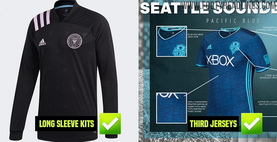 Exact Requirements Revealed: Adidas & MLS To Reintroduce Third Kits In  2021, Long Sleeve Kits Have Returned - Footy Headlines