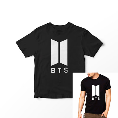 BTS T-SHIRT WITH LOGO