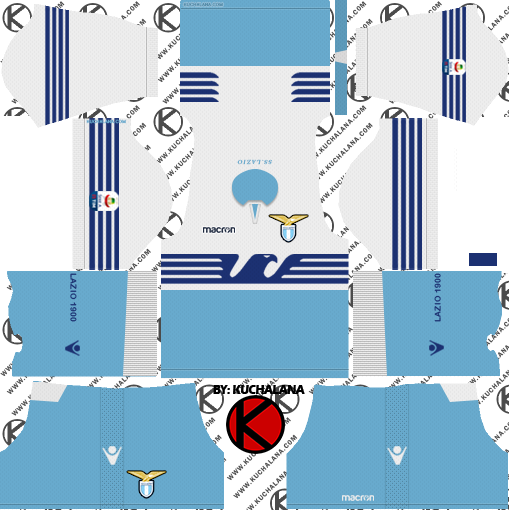 S.S. Lazio 2018/19 Kit - Dream League Soccer Kits