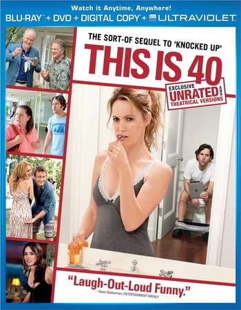 Poster Of This Is 40 2012 English 400MB BRRip 480p ESubs Free Download Watch Online