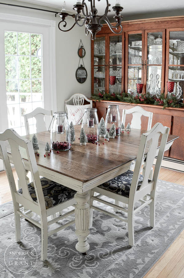 Dining Room in Christmas Home Tour 2015 with anderson + grant  ||  www.andersonandgrant.com