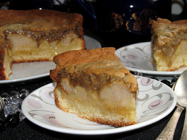 Арабский пирог с яблоком и халвой "Застенчивая Лейла"