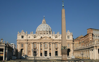 The Basilica of St Peter was consecrated on 18 November 1626