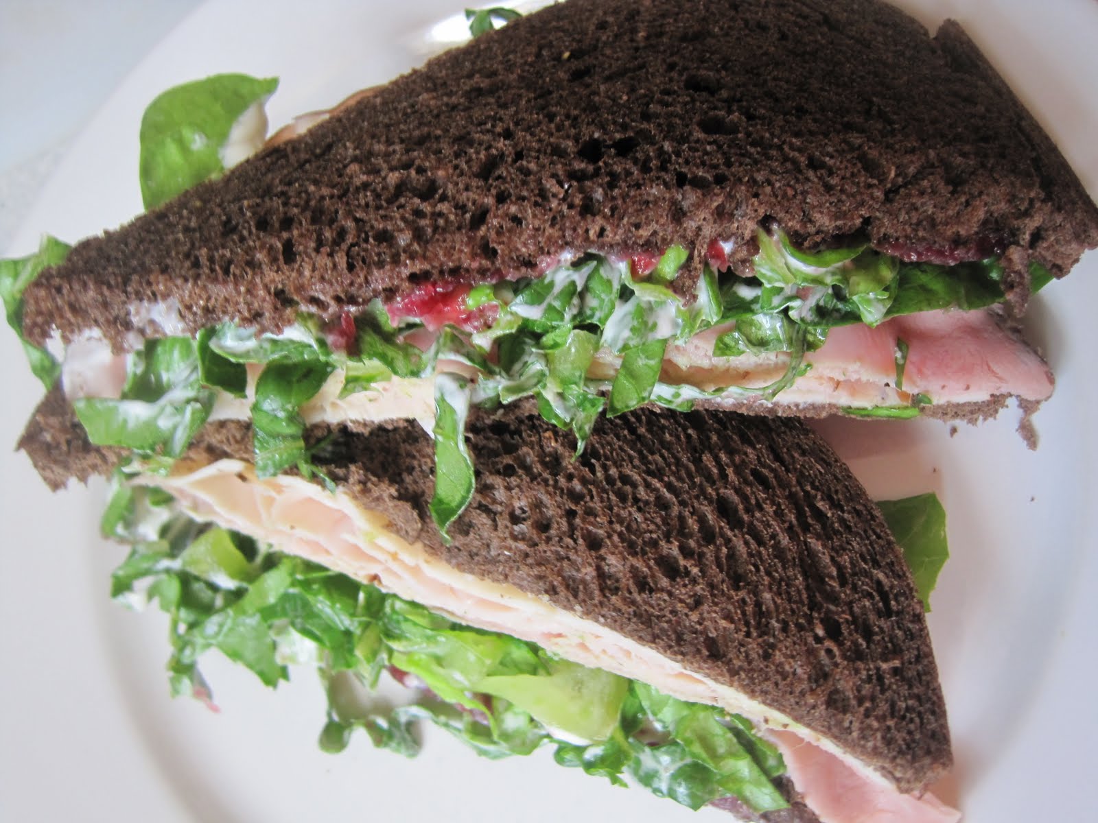 the mixed stew Monday’s Bread Bowl Pumpernickel Cranberry Club