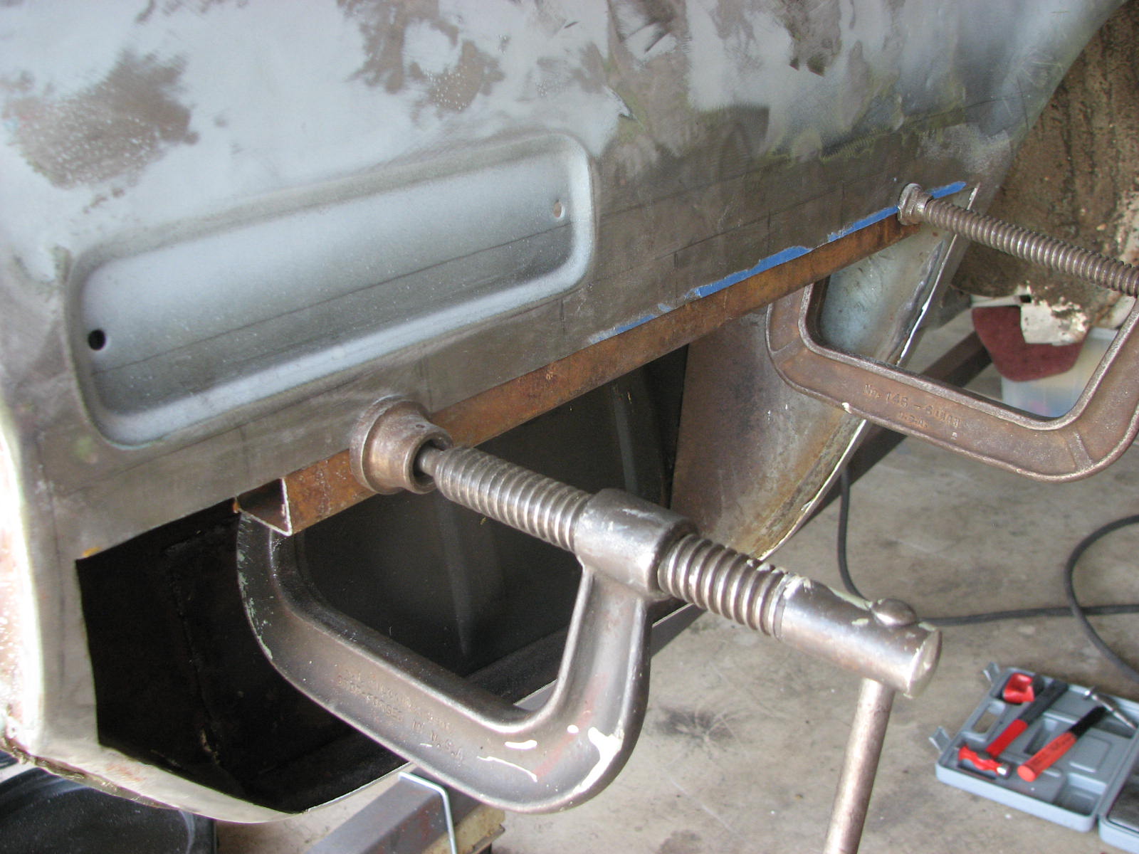 1968 Mustang Fastback Resurrection: Right Rear Quarter Panel - Part 6