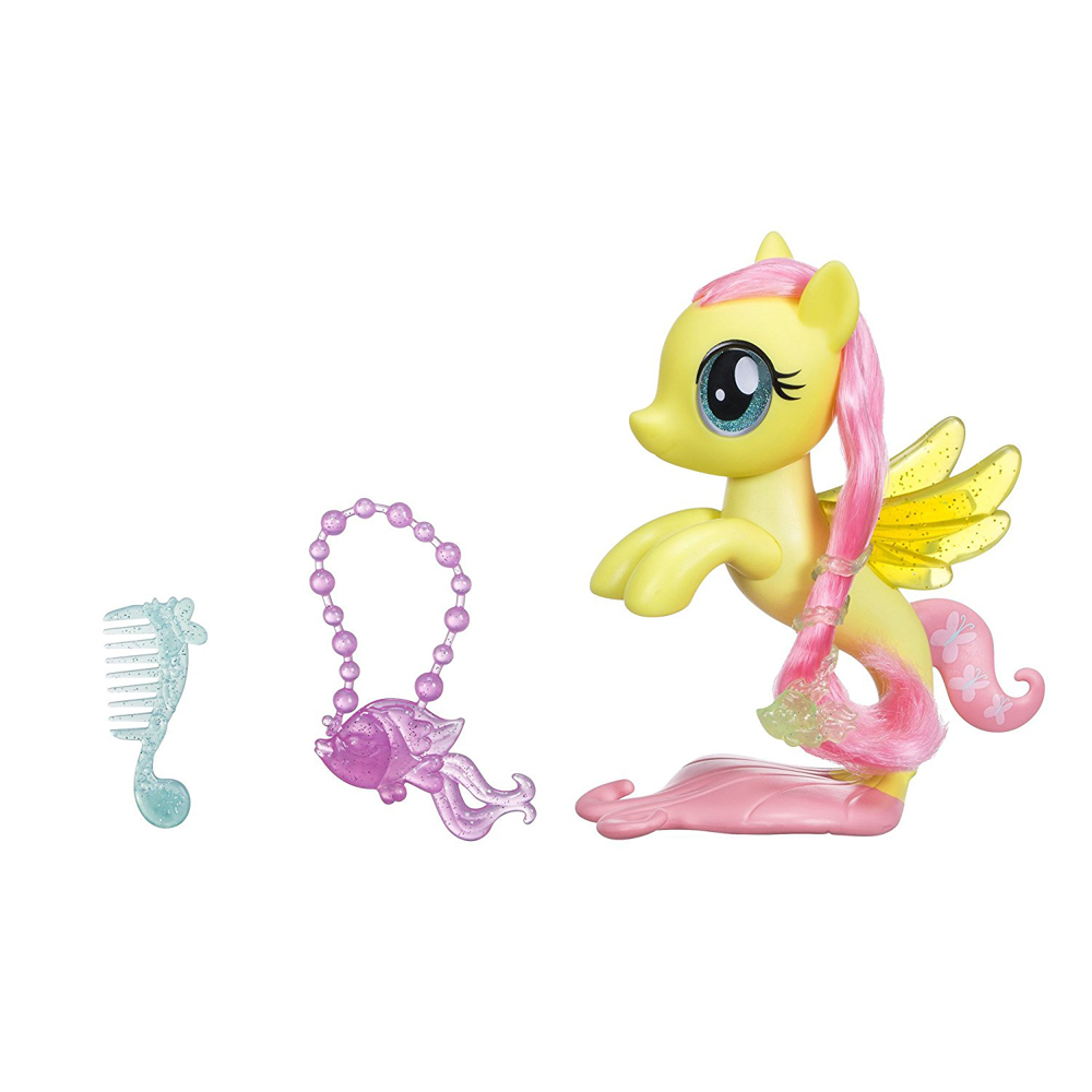 MLP Glitter & Style Seapony G4 Brushables MLP Merch