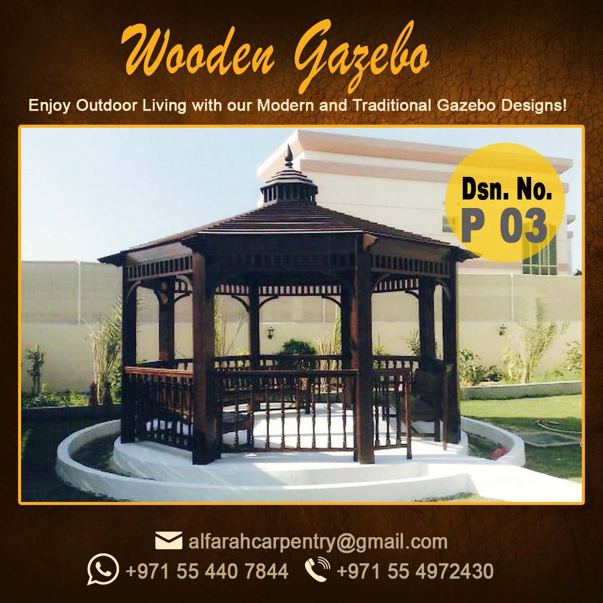Wooden Gazebo Garden Gazebo In Uae Cabanas Gazebo Uae Gazebo Uae
