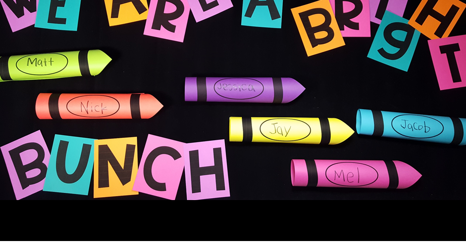 Classroom Freebies: Crayon Bulletin Board