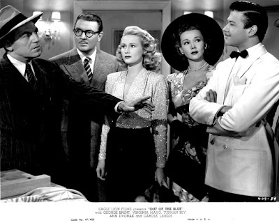 Out Of The Blue 1947 George Brent Carole Landis Virginia Mayo Image 1