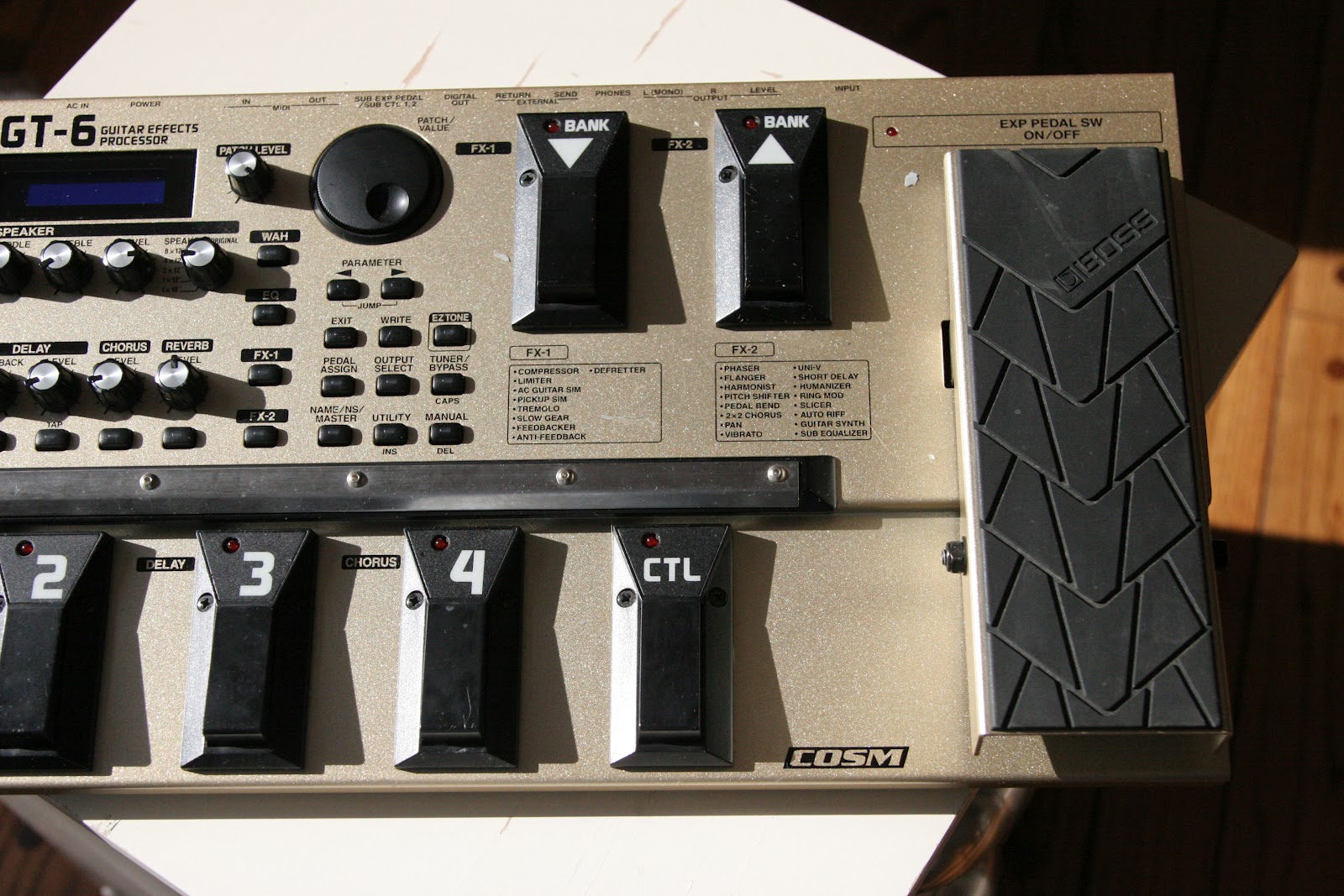 Guitar Industry Trends and Dynamics: Boss GT-6 Guitar Effects Processor