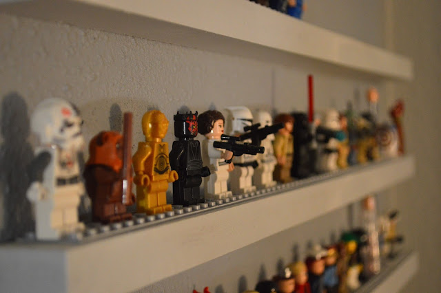 DIY Lego Minifigure Storage Shelves Tutorial