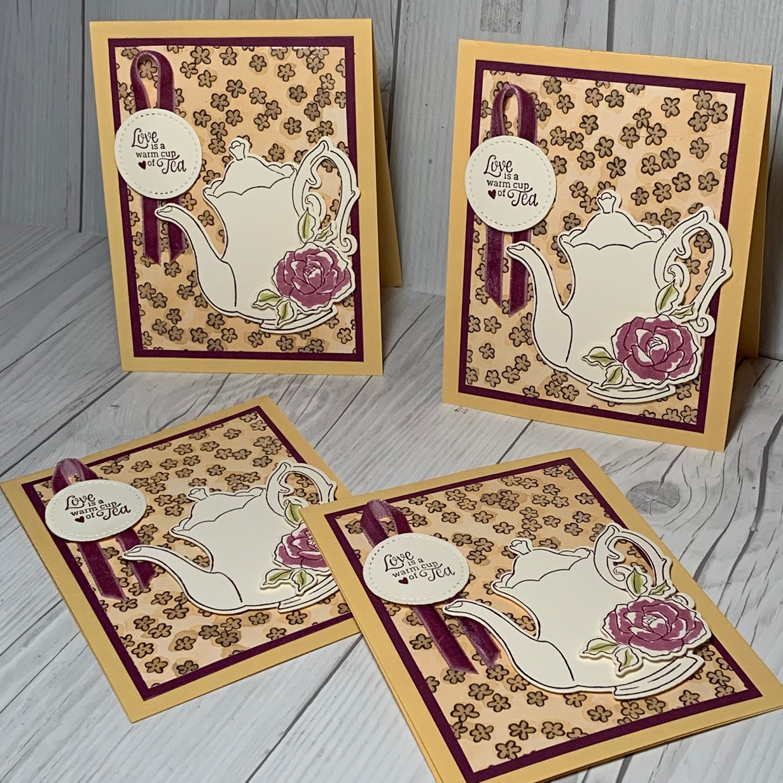 Stampin' Up! Tea Time Together Stamp Set and Coordinating Dies