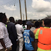 Photos: Rivers re-run: INEC officials abandon returning officer at collation centre as protest rock Andoni LGA