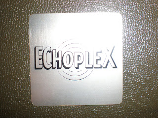 EP-2 brushed aluminum logo green tolex