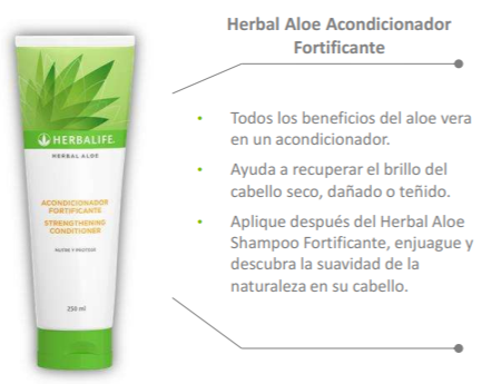 Herbal Aloe Acondicionador Fortificante