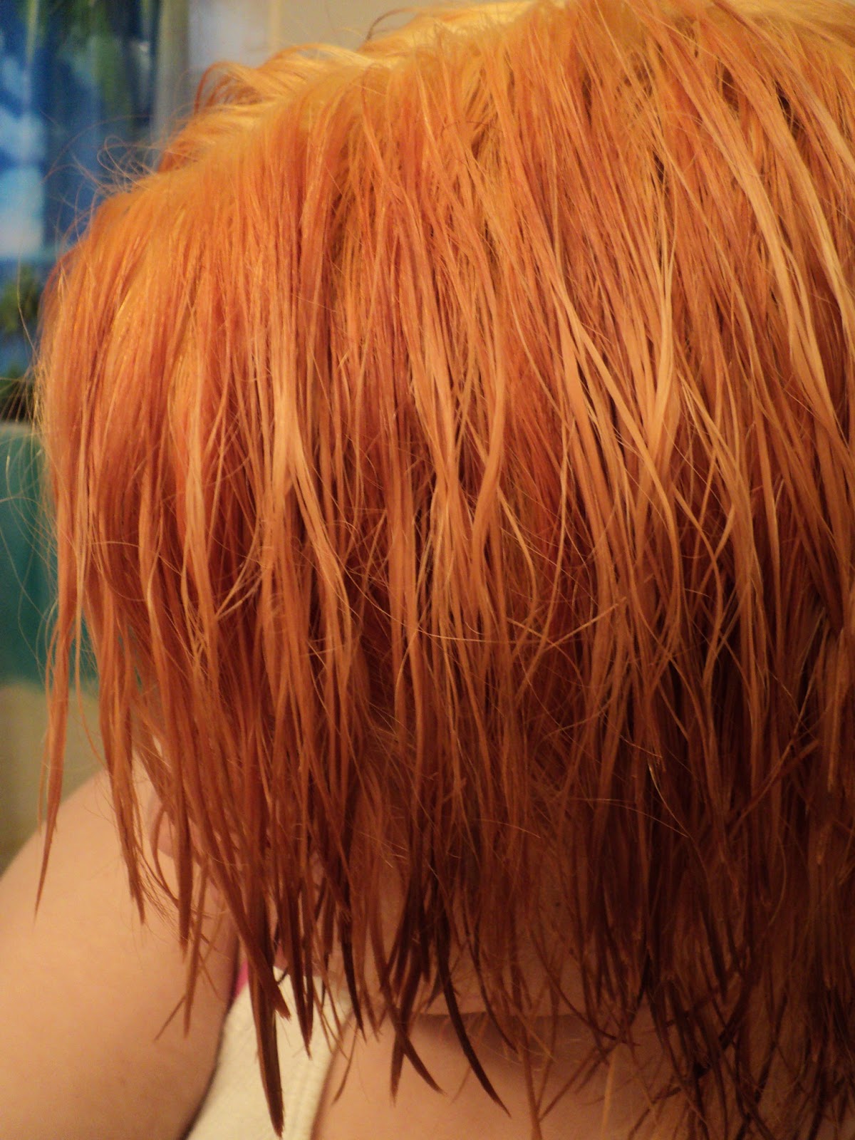 Dyed Hair Blonde Turned Orange 61