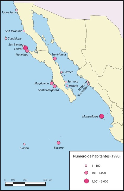 Estresante sensor Disturbio Islas habitadas de México: Asentamientos humanos en las islas mexicanas del  Pacífico