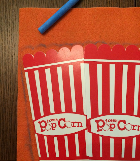  Use a popcorn box as cute packaging for a fun fall treat or to gift to a friend or neighbor!
