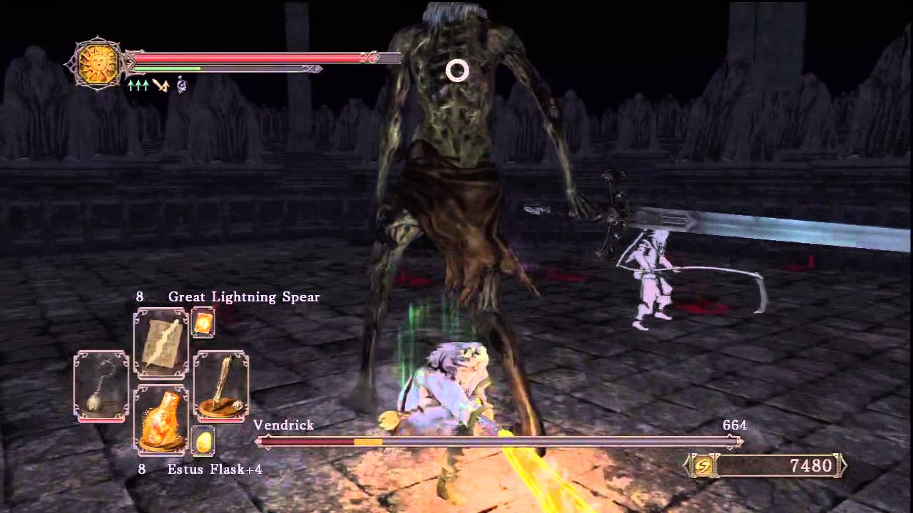 gamer freakz dark souls ii boss profiles vendrick ancient dragon