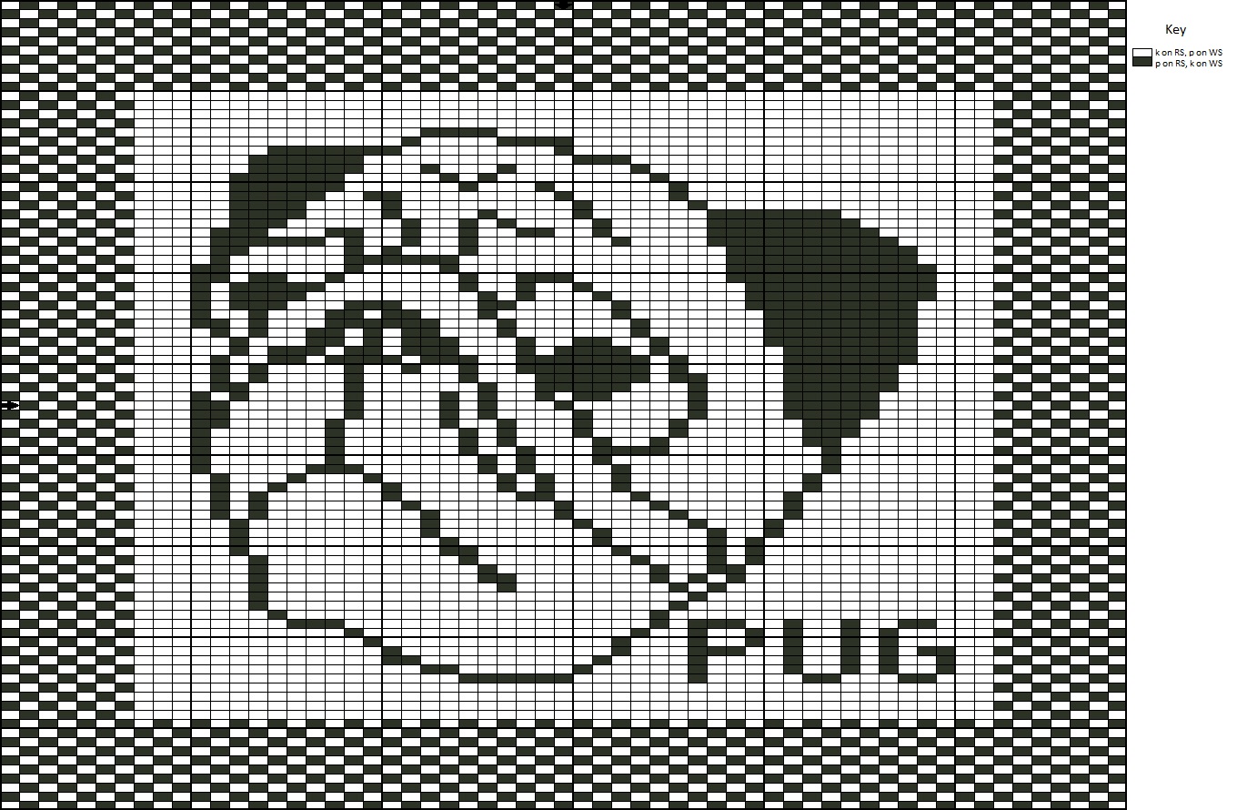 Knit one, Stitch one, Save one?: Free Pattern: Pug Dog ...