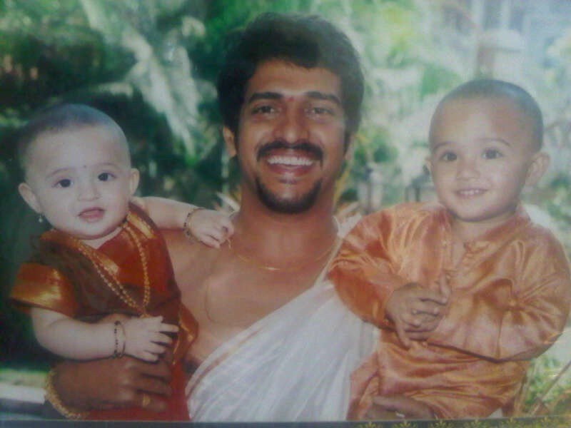 Kannada Actor Upendra with Kids Son Ayush & Daughter Aishwarya | Kannada Actor Upendra Family Photos | Kannada Actor Upendra Real-Life Photos