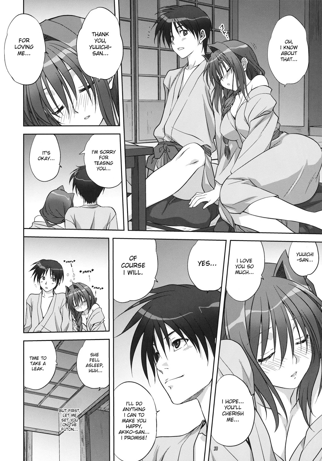 Hentai Manga Comic-Akiko-san to Issho-Chap9-19