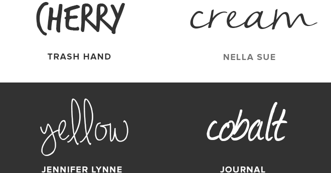 Download Font Bundle 12 Free Handwritten Luxury Fonts SVG Cut Files