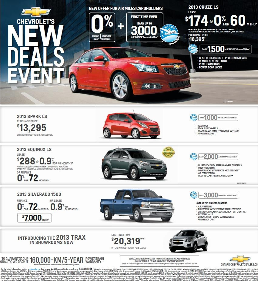 Special Rebates On Cars
