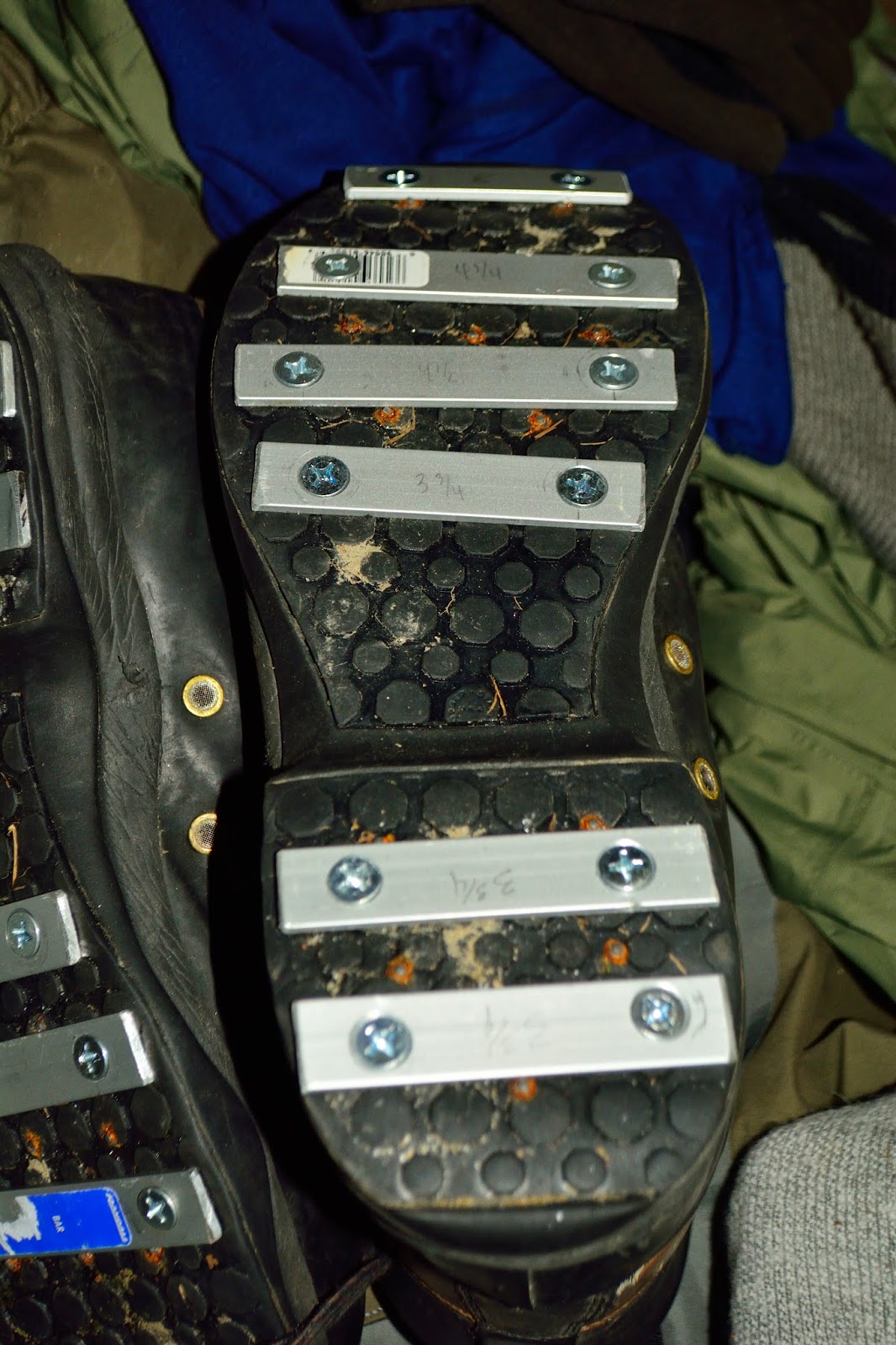 Brookside Hillbilly DIY Aluminum bars for your wading boots