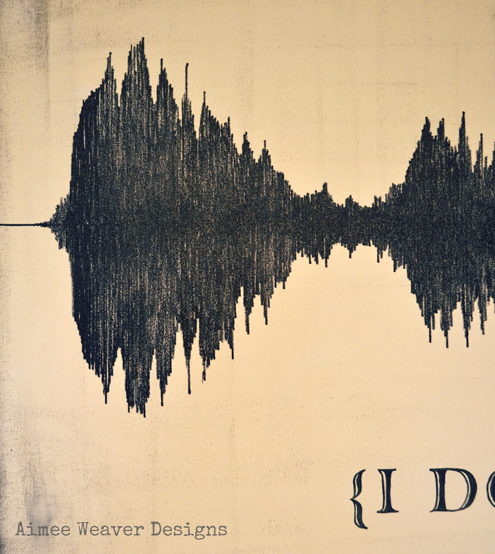 My *PINK* Life Sound Wave Art
