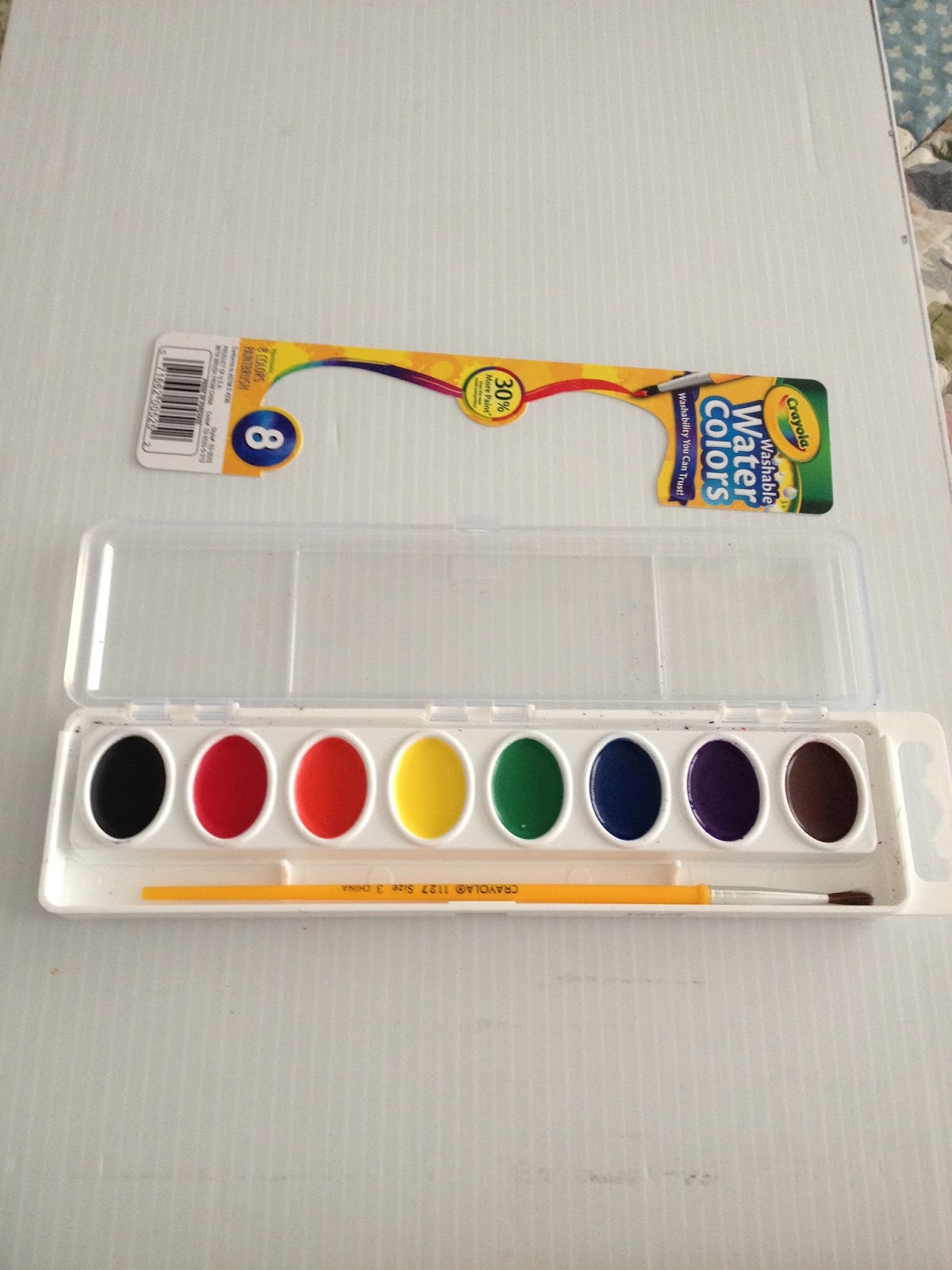 Walmart Art Supply Review: Crayola Washable Watercolors