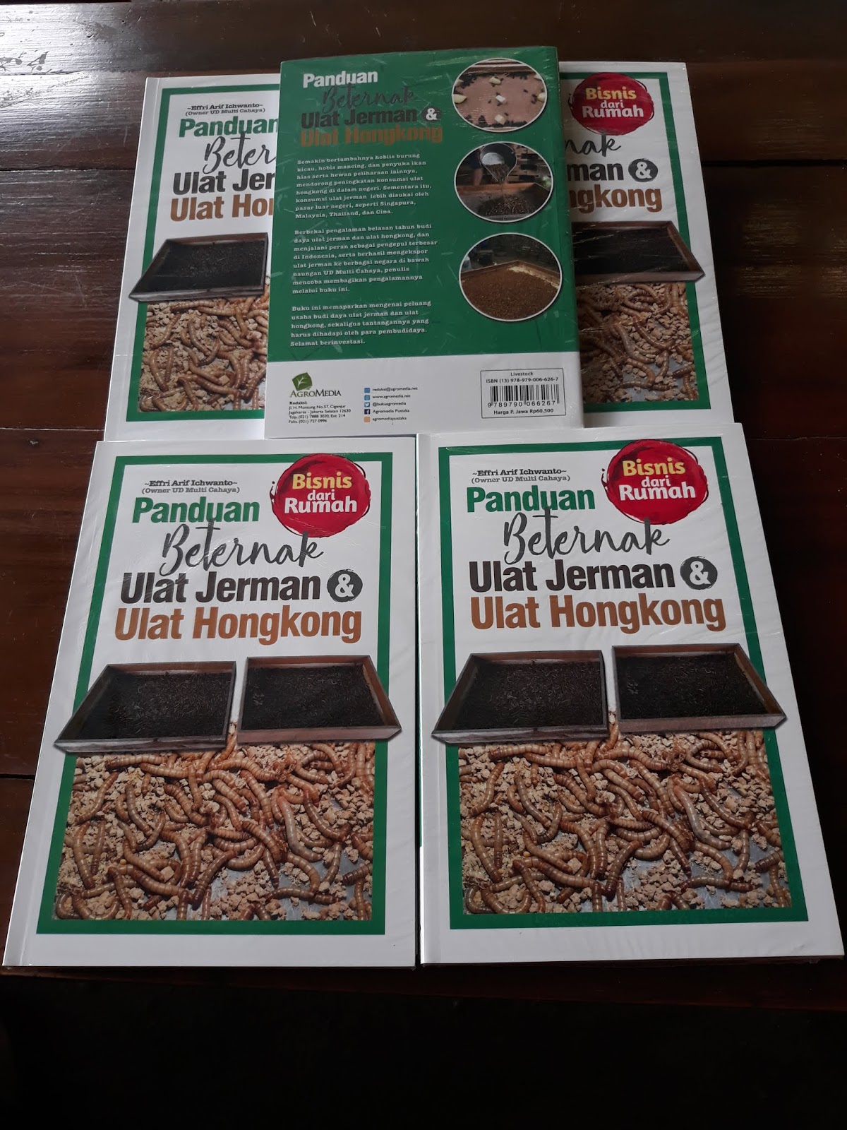 Buku Budidaya Ulat Jerman PT Multi Cahaya Dinarto