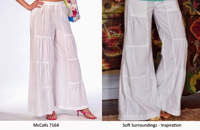 Coco's Loft: McCalls 7164 More fun with summer pants!