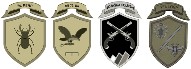 Нарукавні знаки армій країн НАТО
