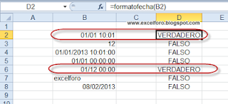 VBA: Verificando un formato de fecha en Excel.