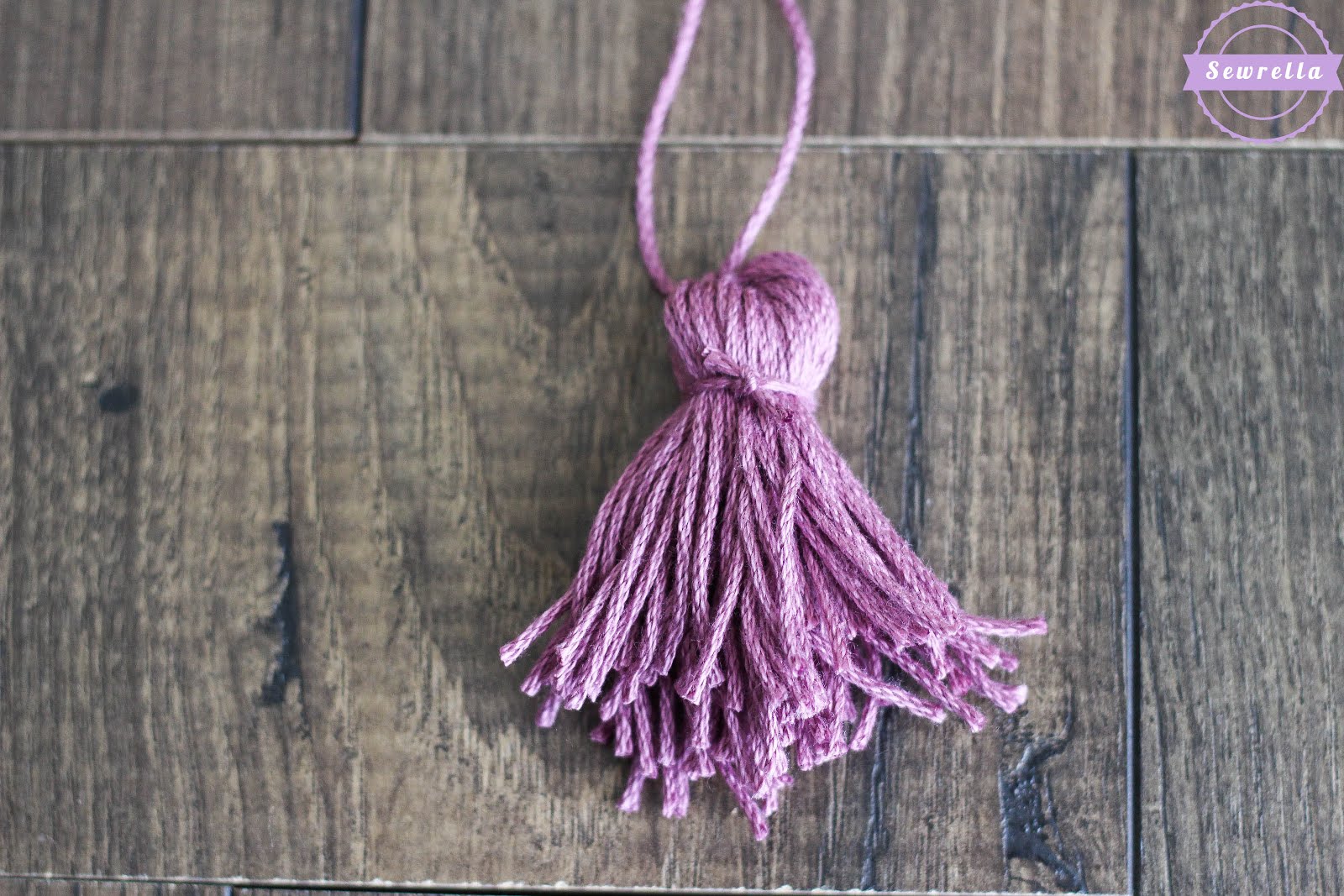 Finger Tassel Tutorial & Monogram Bookmark Back to School Series