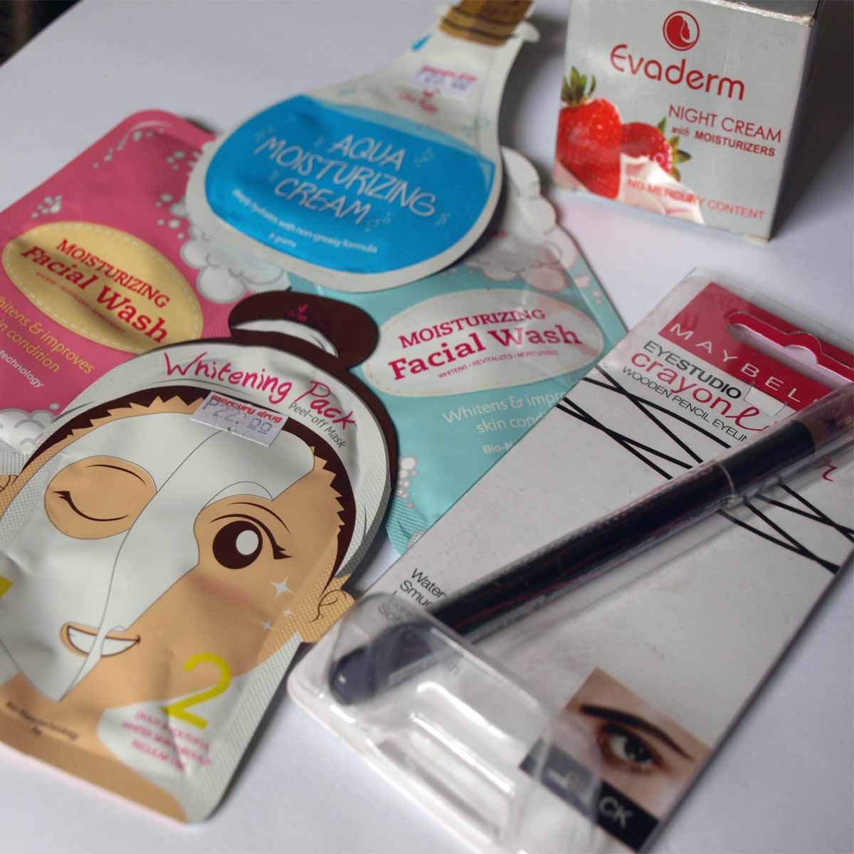 BOOKSHELVES & VANITIES HAUL MERCURY DRUG, PHILCOA iWhite, Evaderm