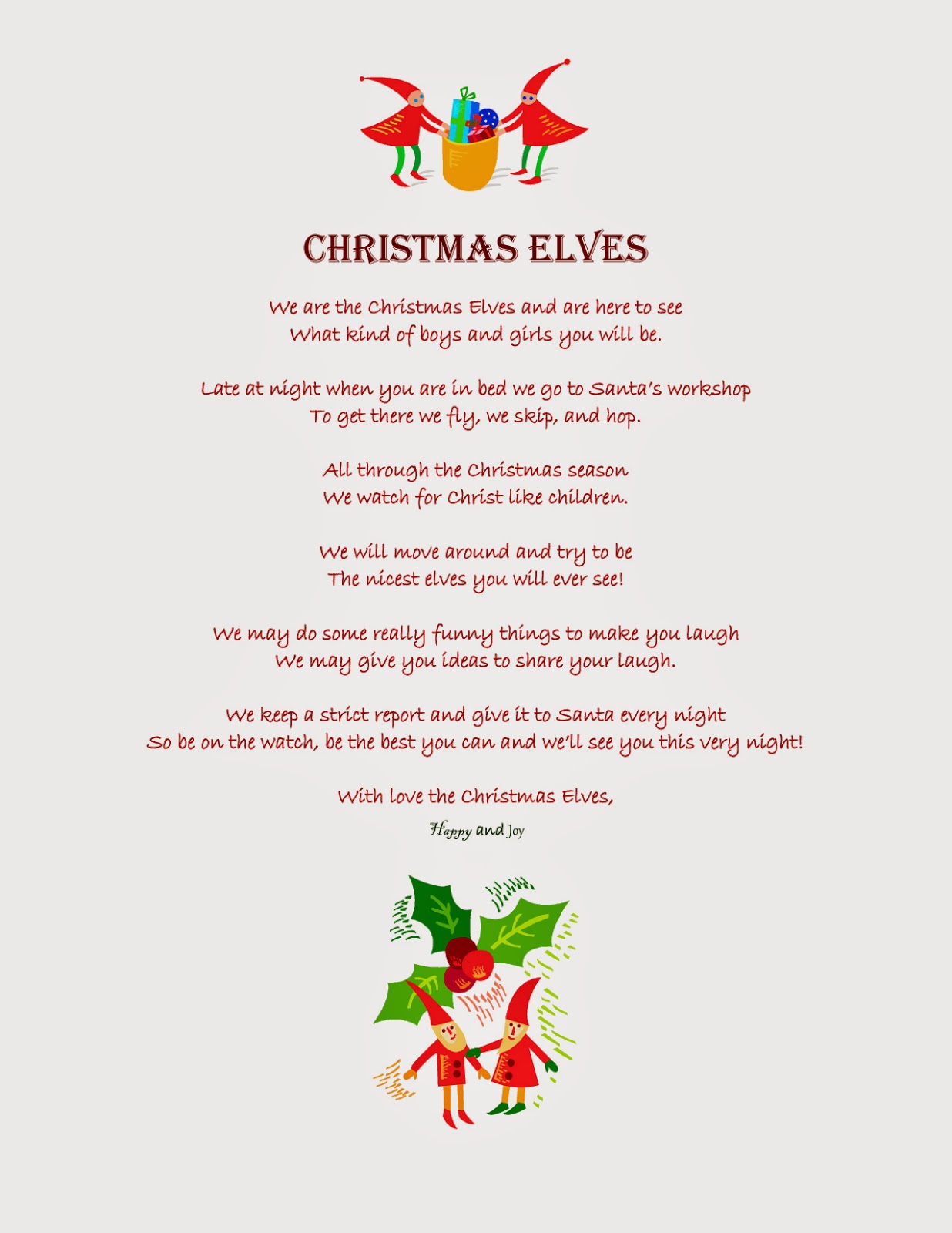 SeeMeSew Christmas Elves an elf on the shelf alternative