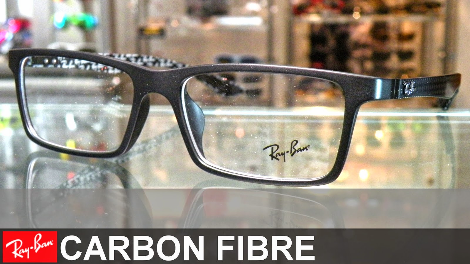 Ray Ban 碳纖維眼鏡架 Carbon Fibre