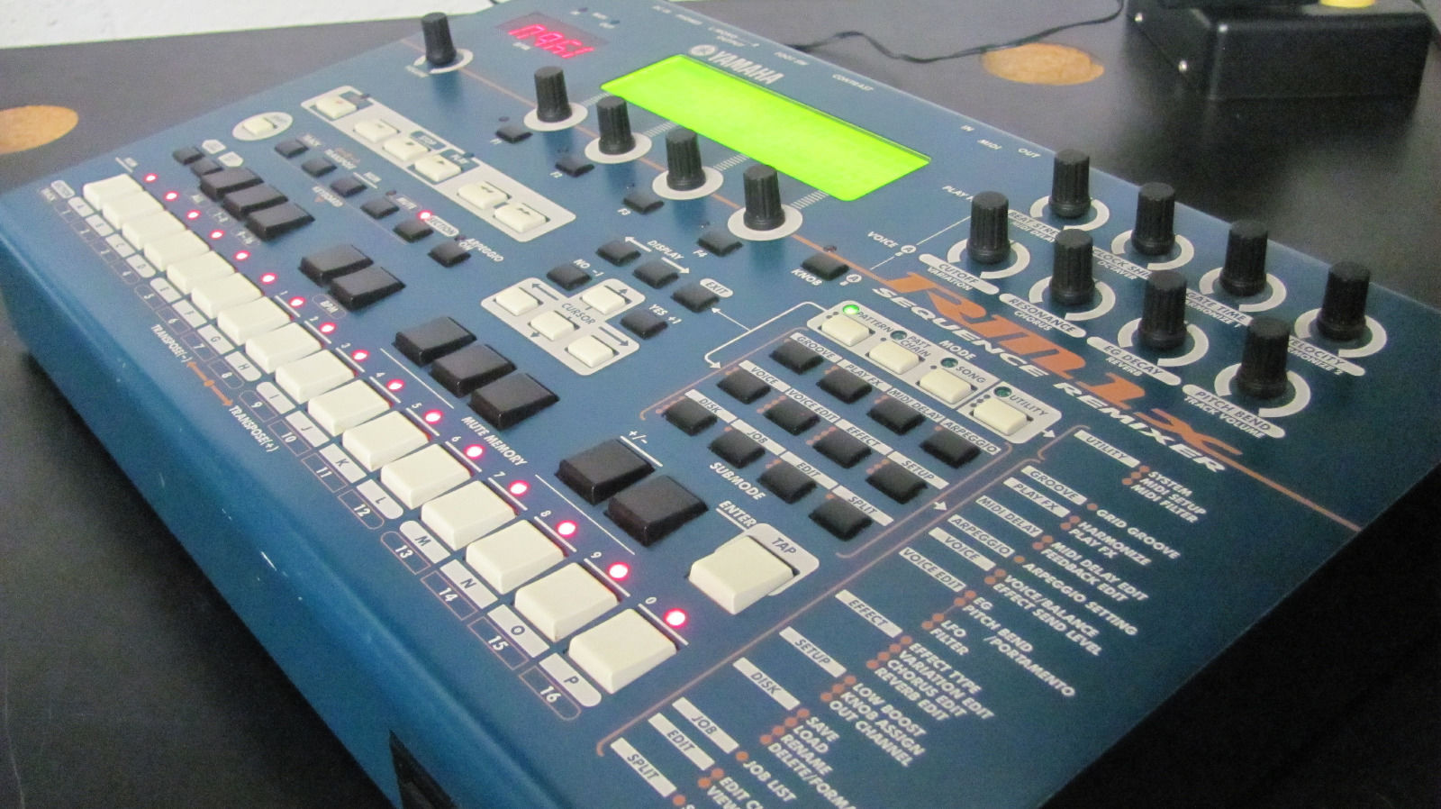 MATRIXSYNTH Yamaha RM1X Groove Step Sequencer Drum Machine Synthesizer