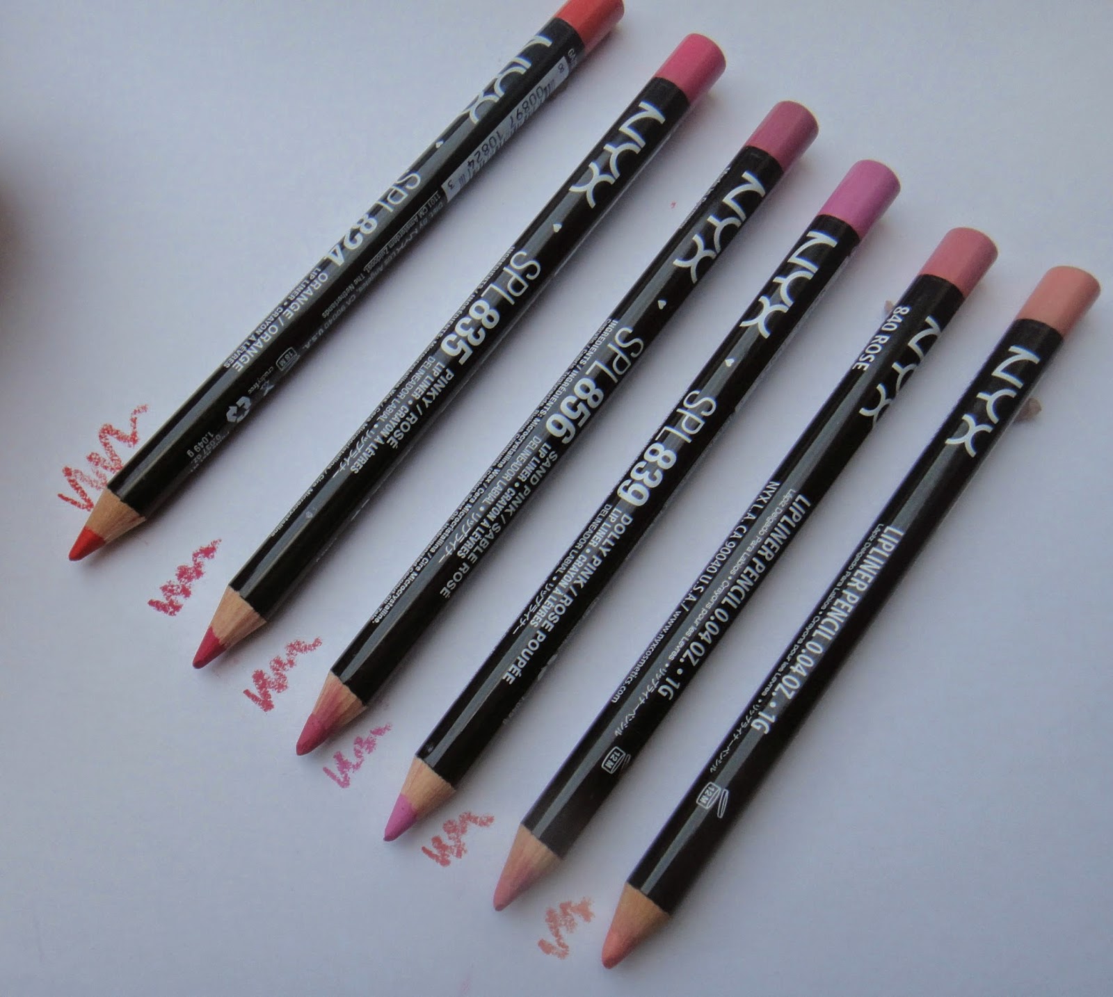 Emily Han Xo NYX Slim Lip Pencils