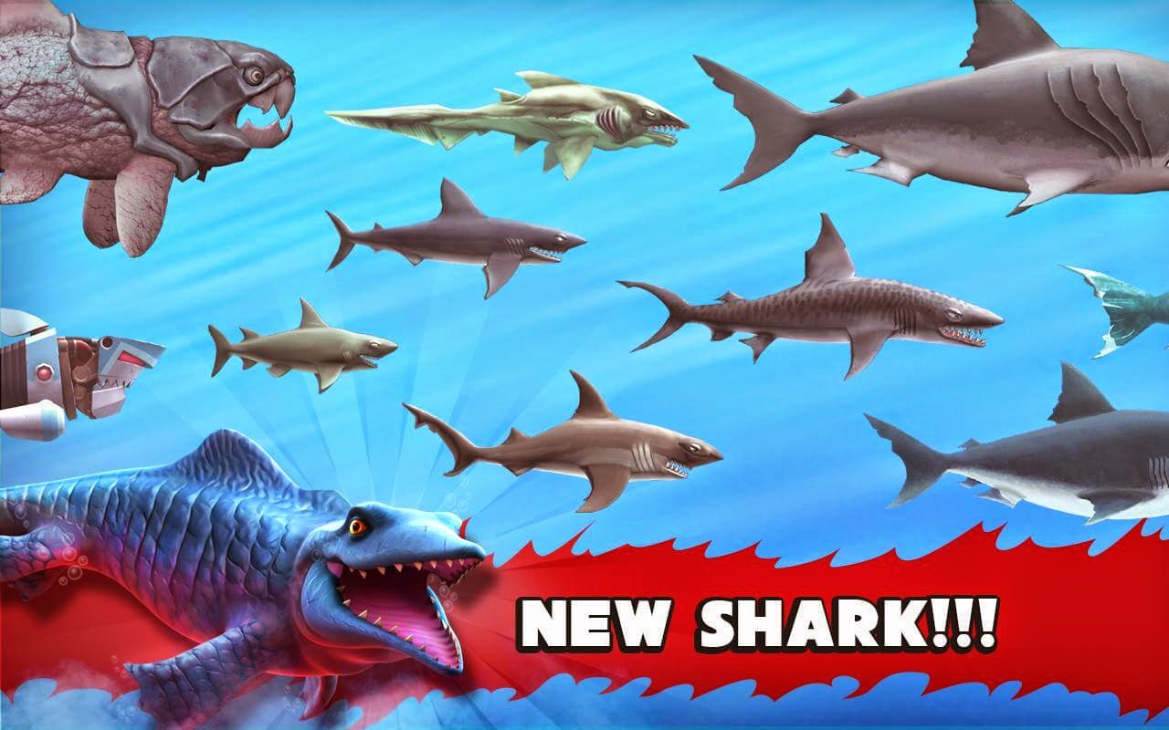 hungry shark evolution map complete