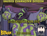 The Batman Cartoon Unused Charatcter Design Artwork The Riddler The Batman Cartoon Unused Charatcter Design Artwork The Riddler
