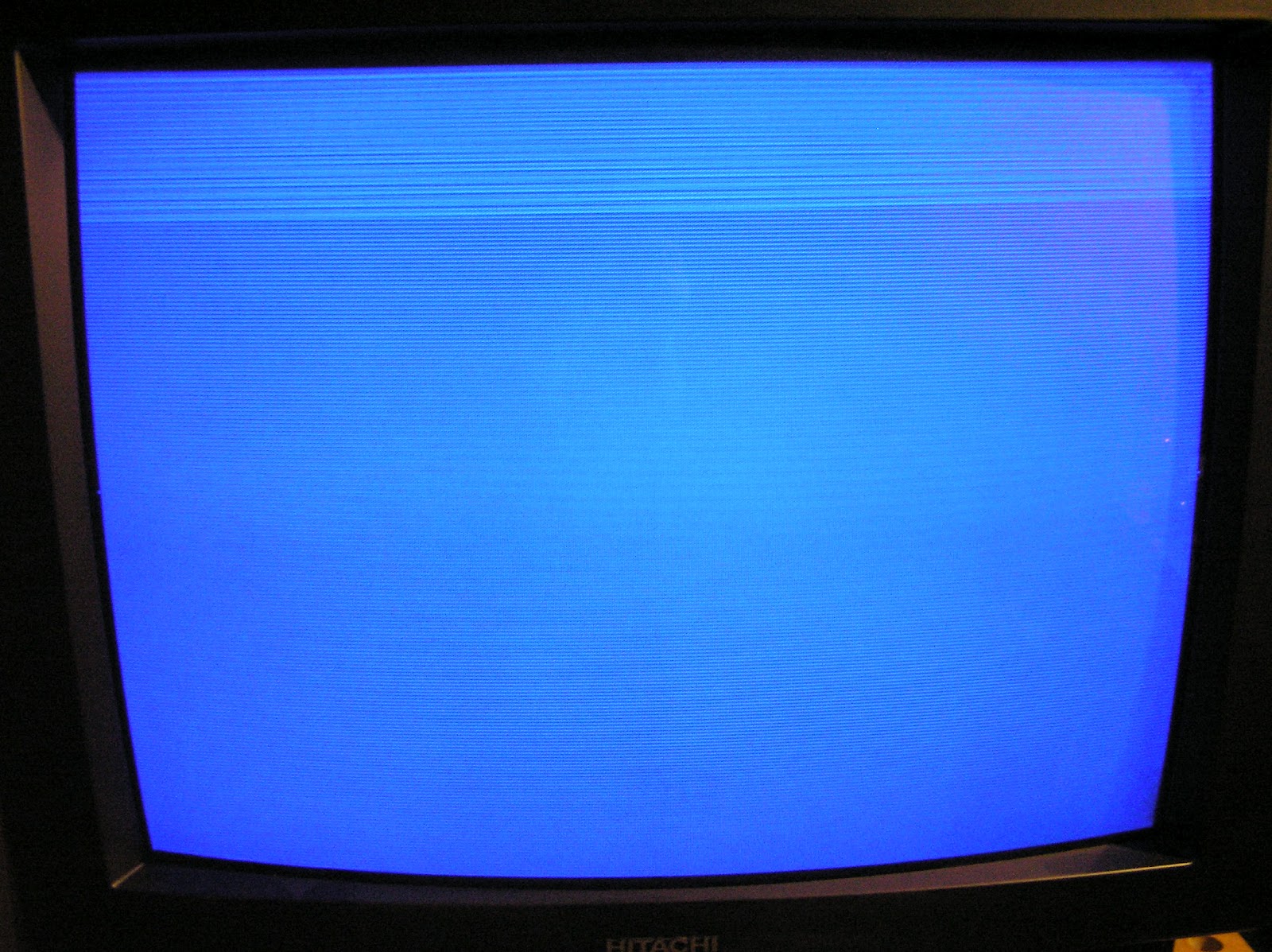 Полосы ремонт телевизора. Кинескоп 21 дюйм. ЭЛТ Thomson 29. Экран телевизора. Голубой экран телевизора.