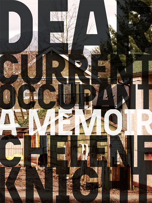 rob mclennan s blog chelene knight dear current occupant a memoir