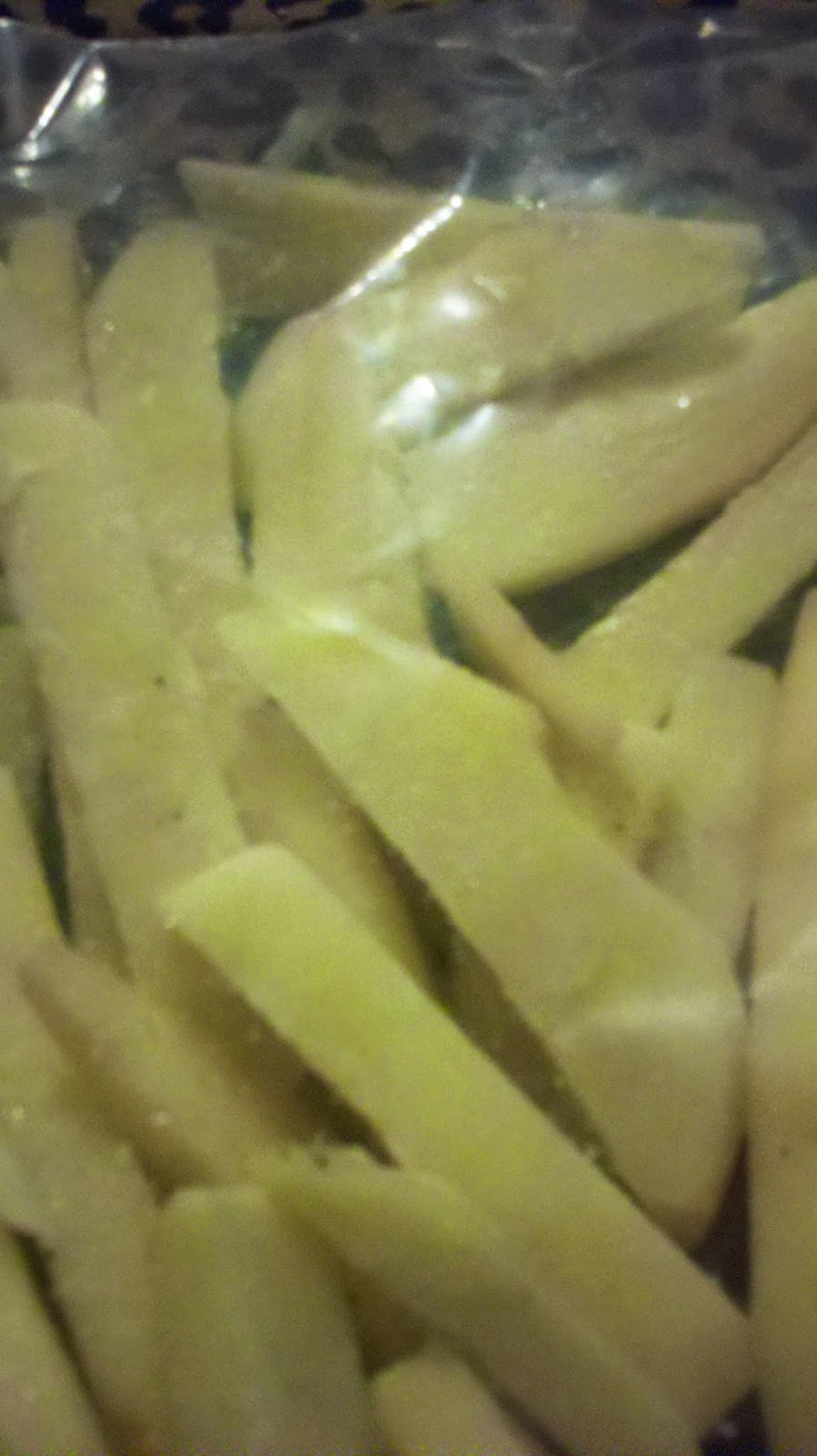 How to make and bag up french fries at home, homemade french fries,